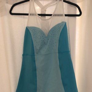 Crowned Athletics Elsa Snowflake Queen Top